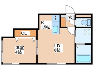 PRIMECOURT北円山の物件間取画像